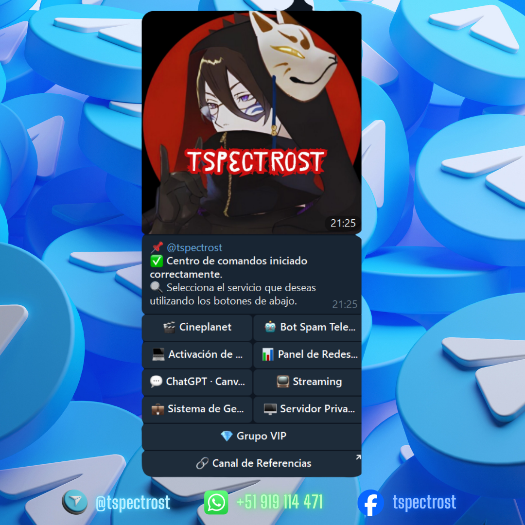 Galeria Bot Spam y Catalogo